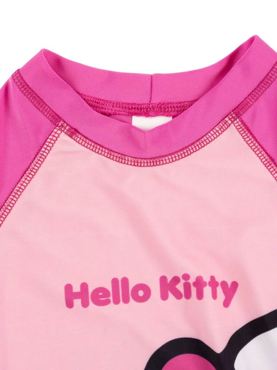 Спортивный купальник Hello Kitty 'UV-Schutz 30' в розовом цвете — фото 4