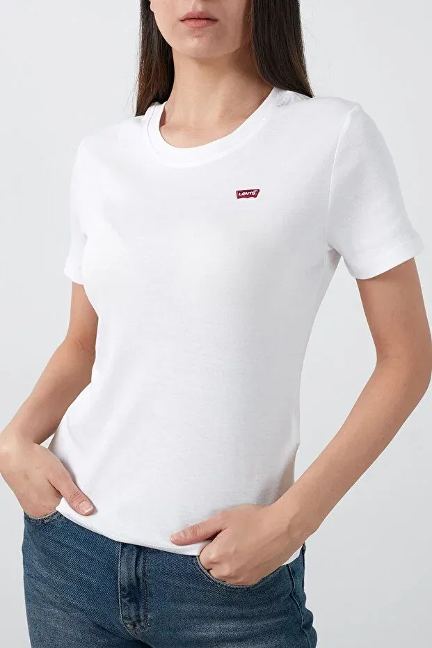Женская футболка хлопковая Levi'S, White