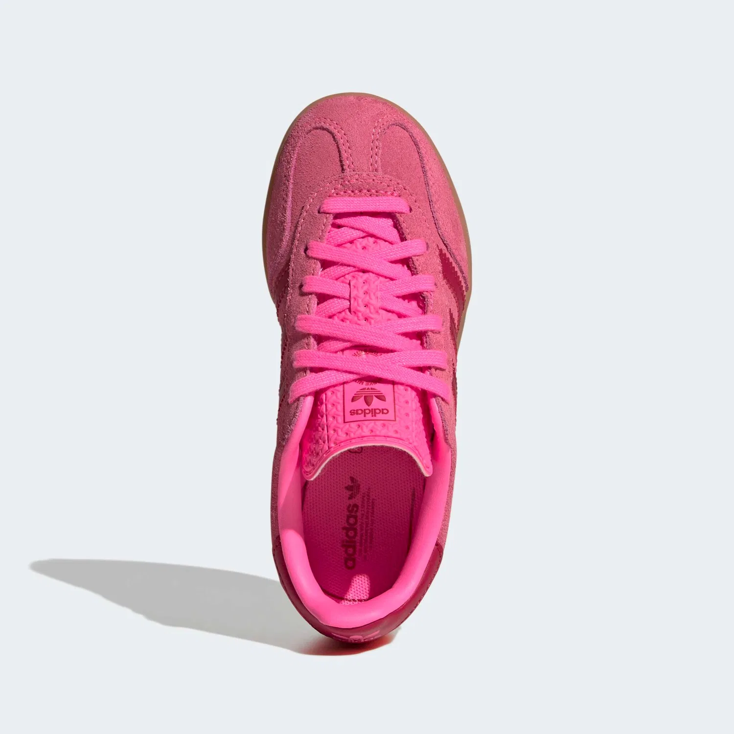 Детские кроссовки Gazelle Adidas Originals, Lucid Pink/Team Victory Red/Gold Metallic — фото 4
