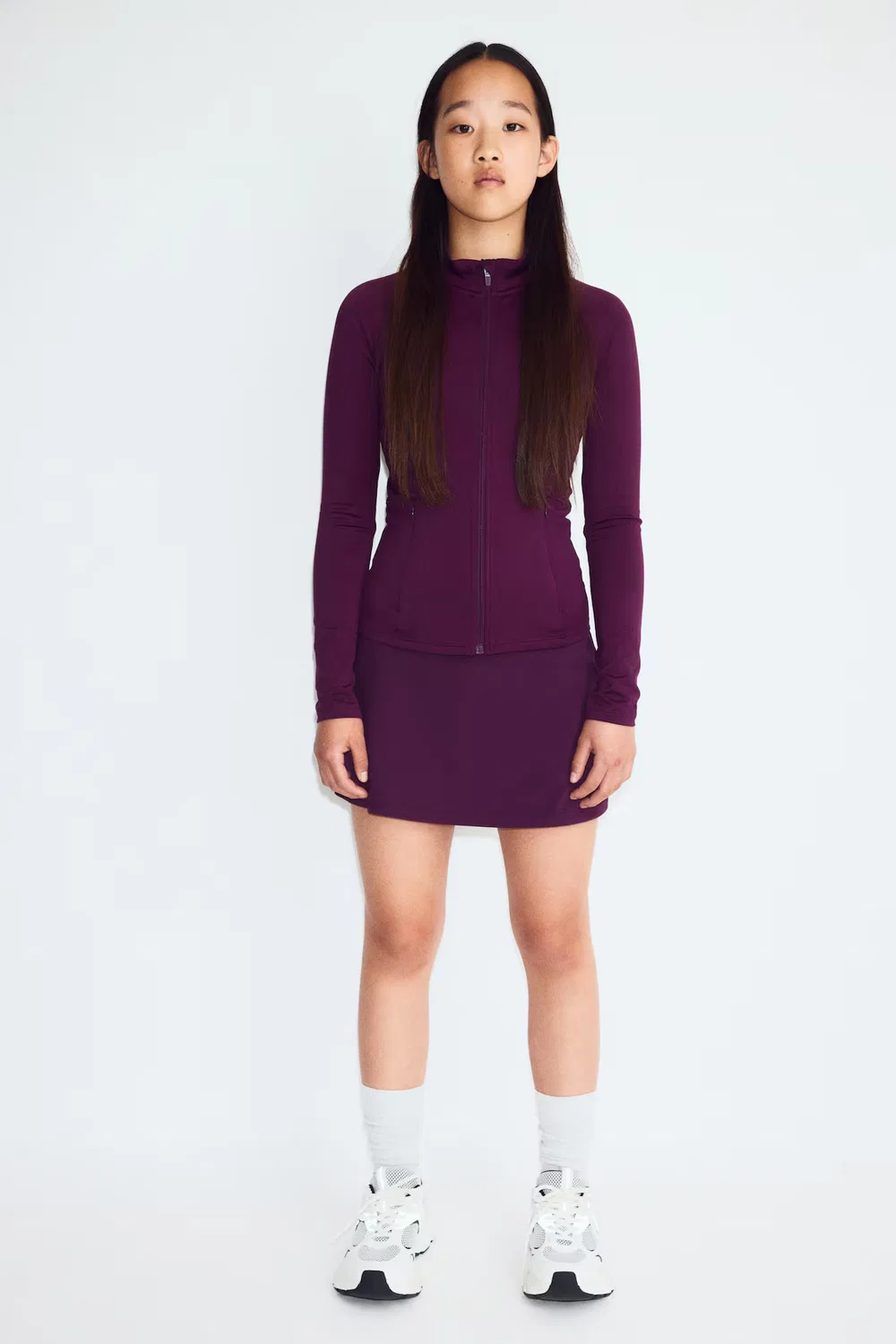 Спортивная куртка с технологией Drymove H&M, Lila — фото 2