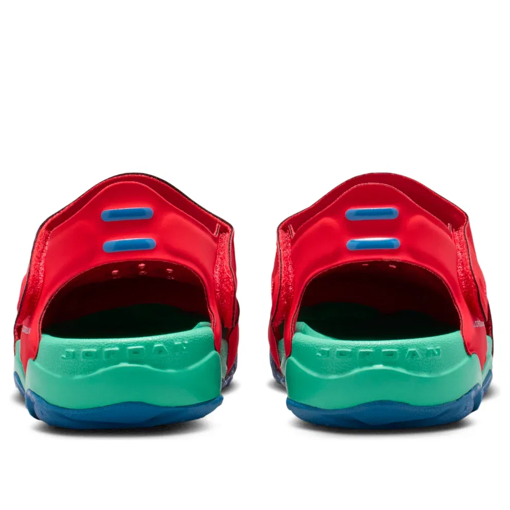 Детские сандалии с резиновым верхом OTDR Sandals 'University Red Kinetic Green' Jordan, University Red/Kinetic Green — фото 3