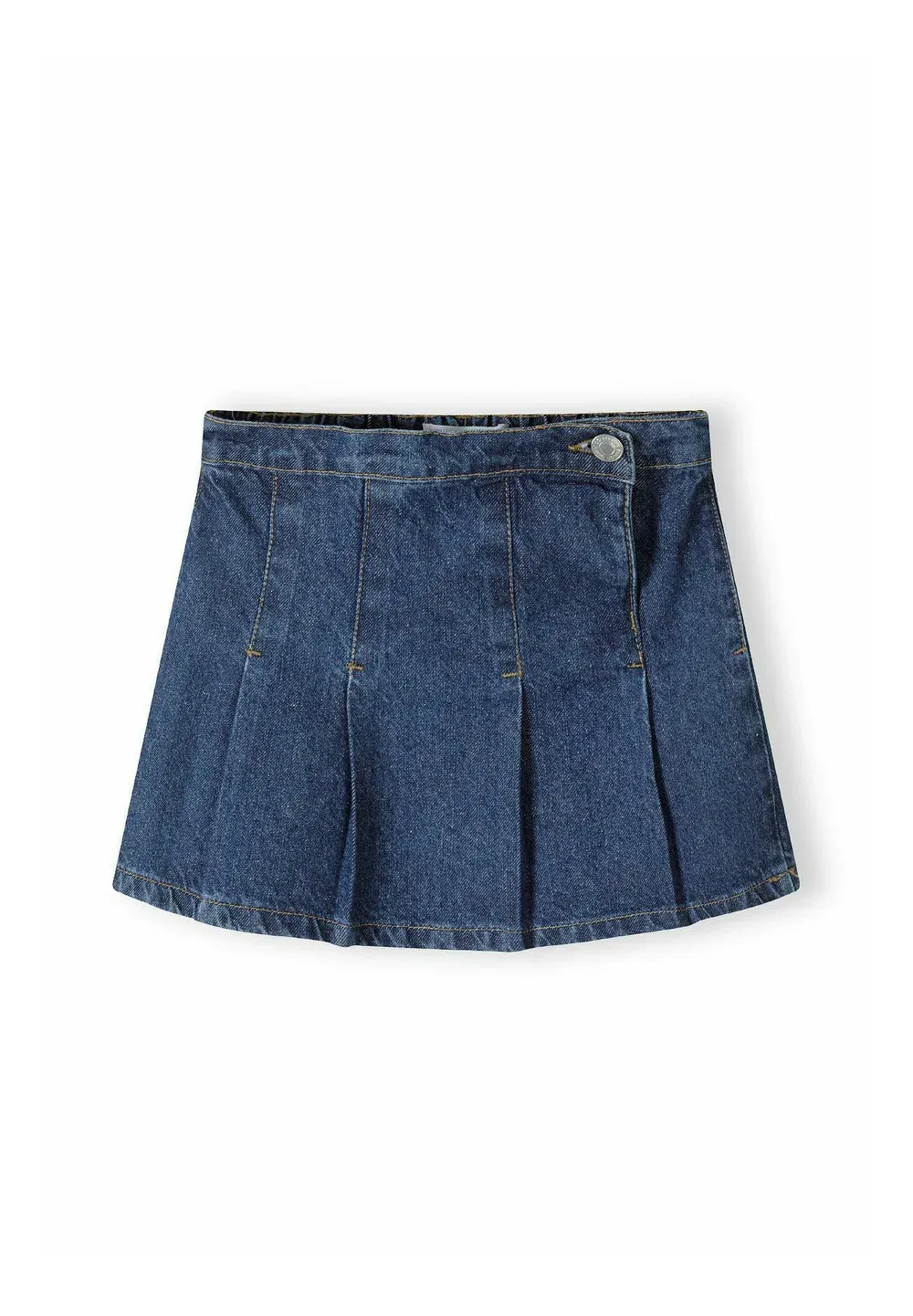 Расклешенные джинсы - мини-юбка Minoti, Dark-Blue Denim — фото 2