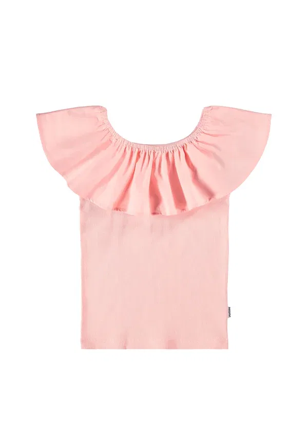 Футболка хлопковая Print T-shirt Molo, розовый