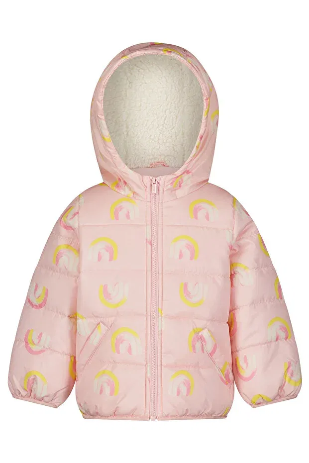 Детское пальто для девочек с капюшоном Carter'S, Patterned