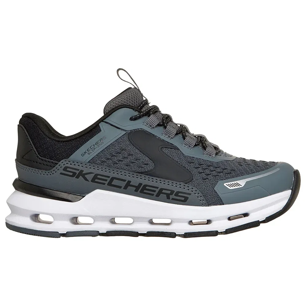 Детские кроссовки для мальчиков с технологией Glide-Step Plus Vista-Lane Skechers, Grey