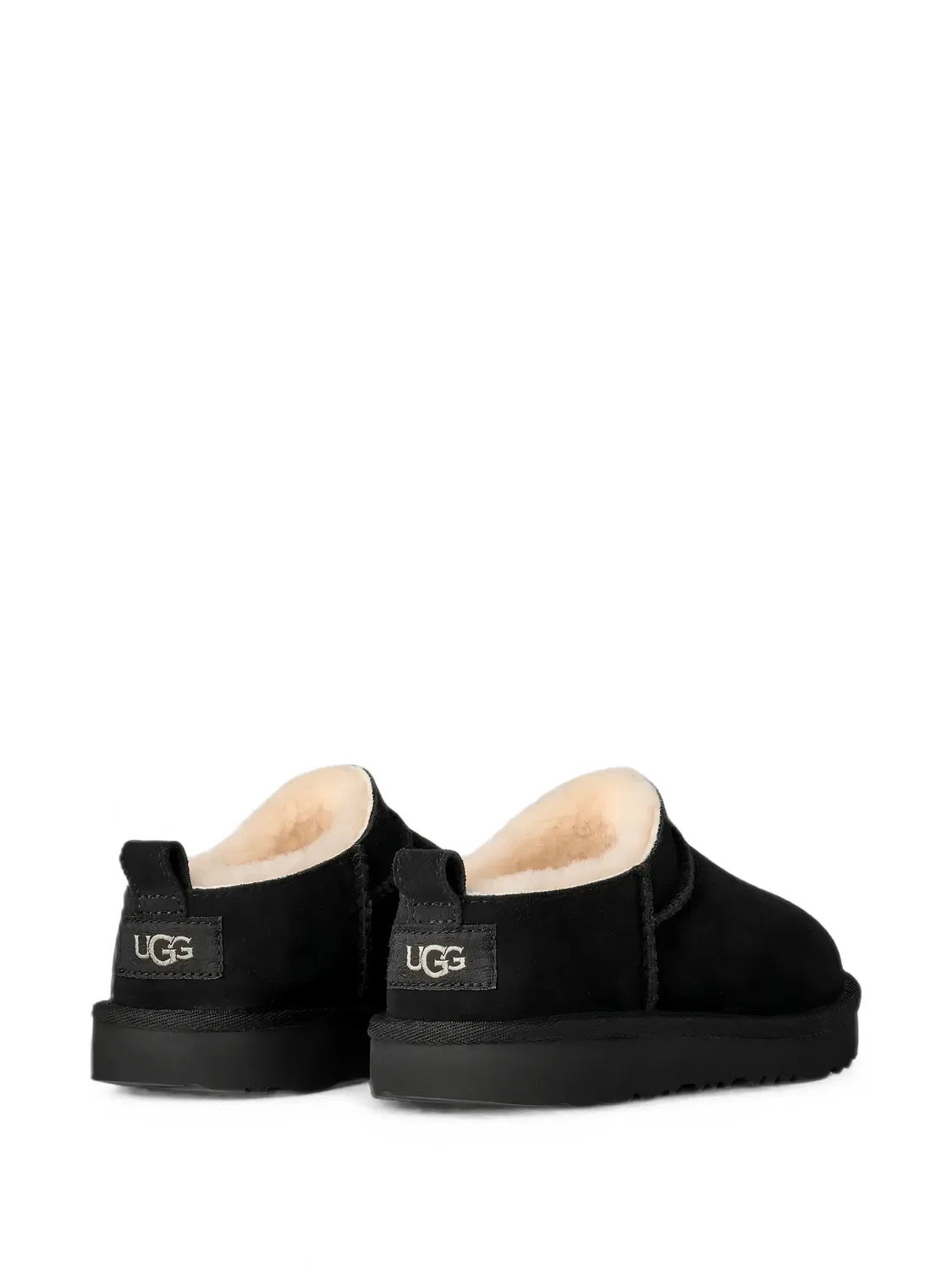 Замшевые ботинки слипоны UGG, черный — фото 2