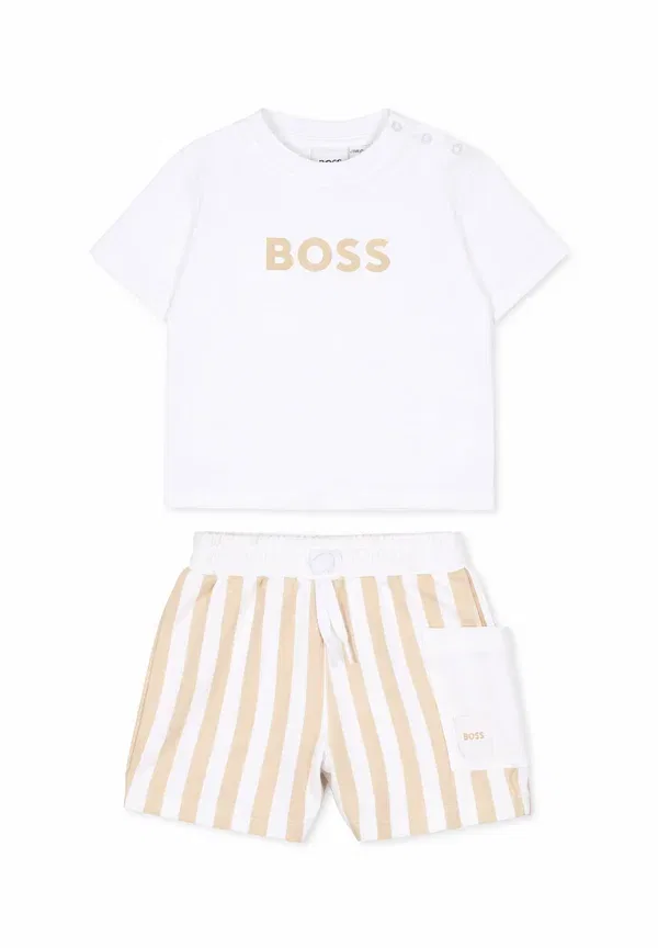 Комплект - шорты Boss Kidswear, бежевый