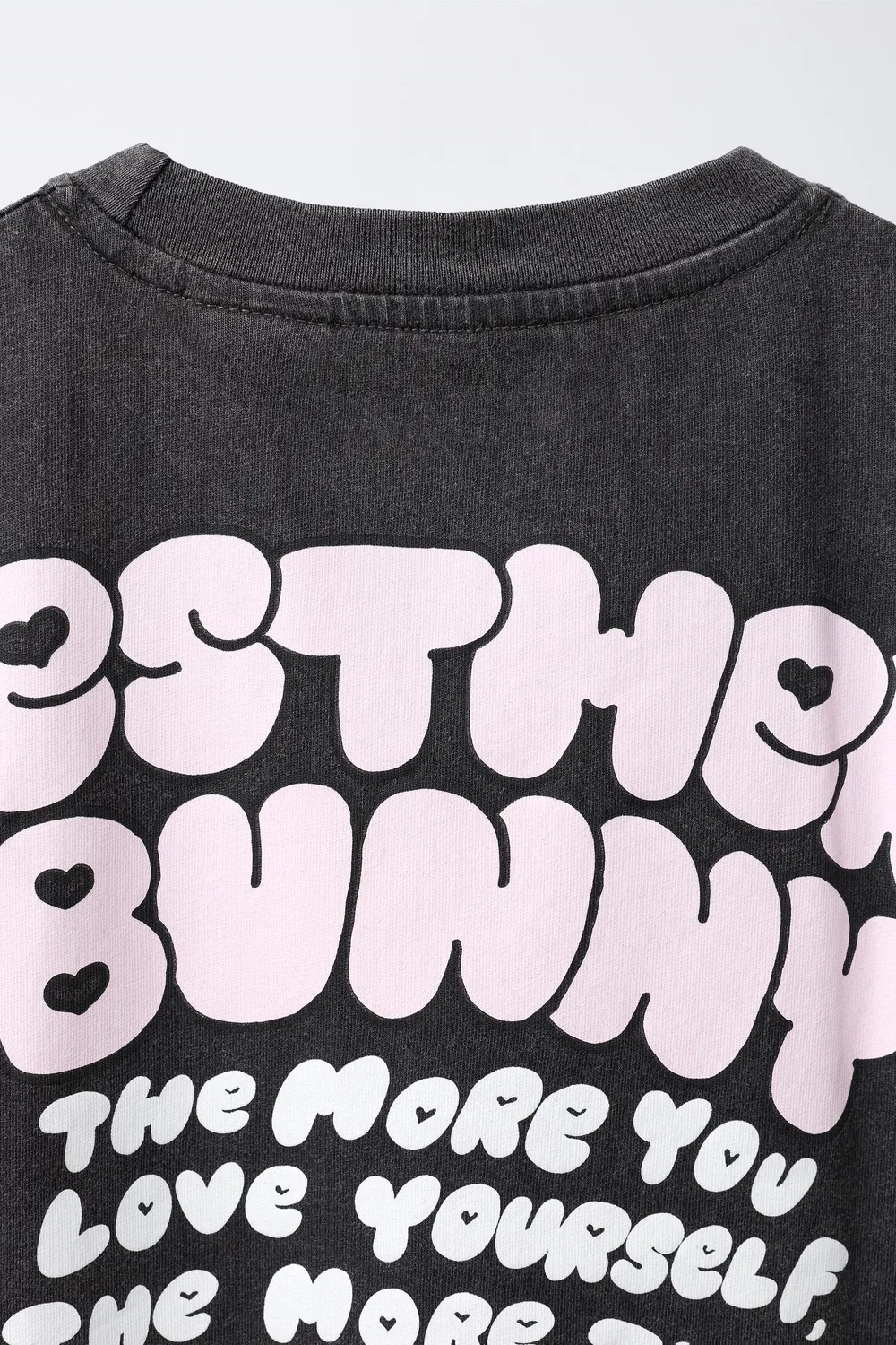 Футболка ESTHER BUNNY ZARA, Anthracite grey — фото 4
