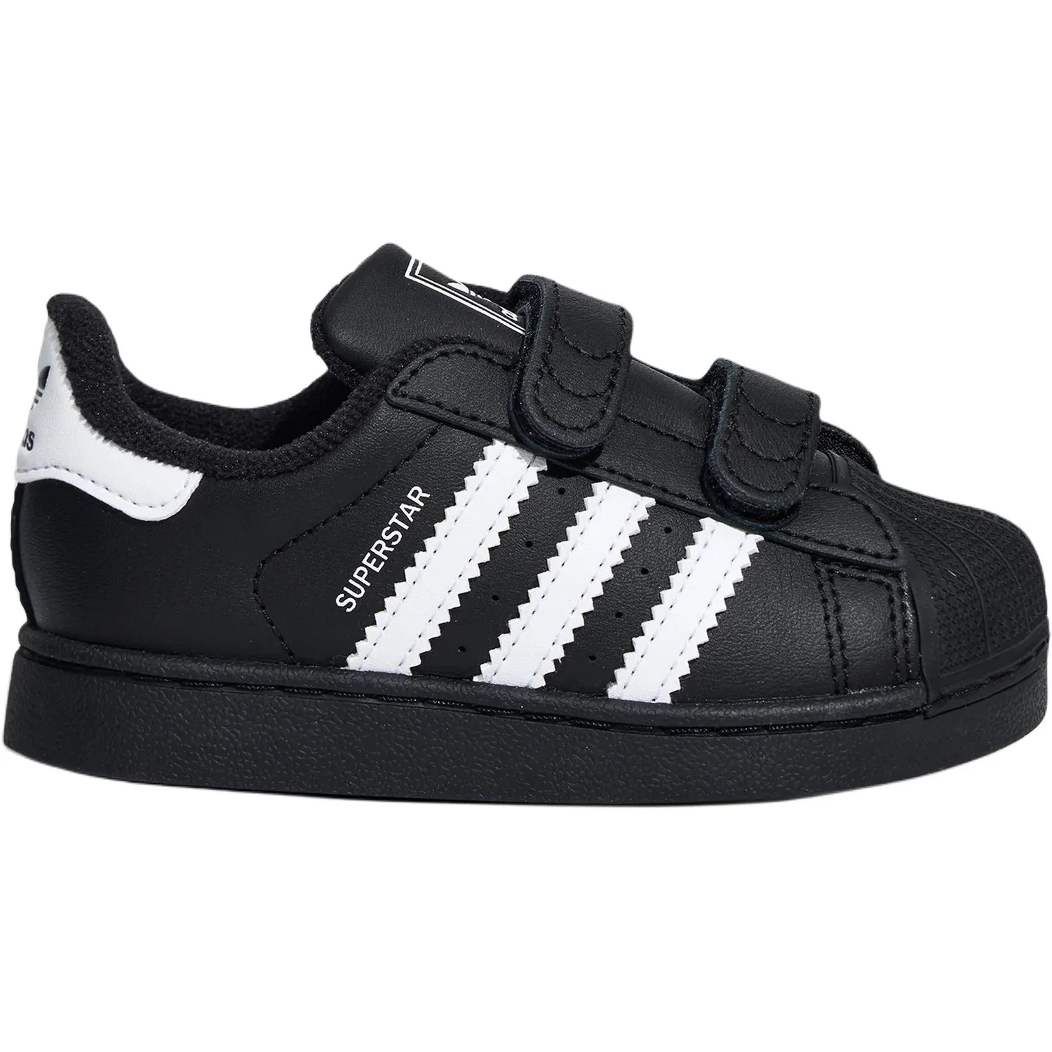 Кроссовки детские Superstar 2 Adidas Originals, Black White — фото 3