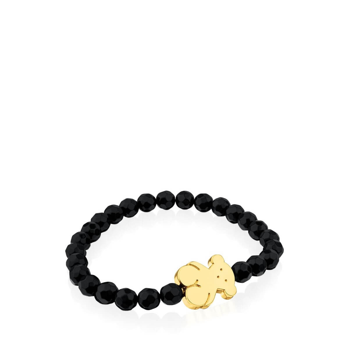 

Браслет Tous Sweet Dolls Onyx With Silver Vermeil, черный