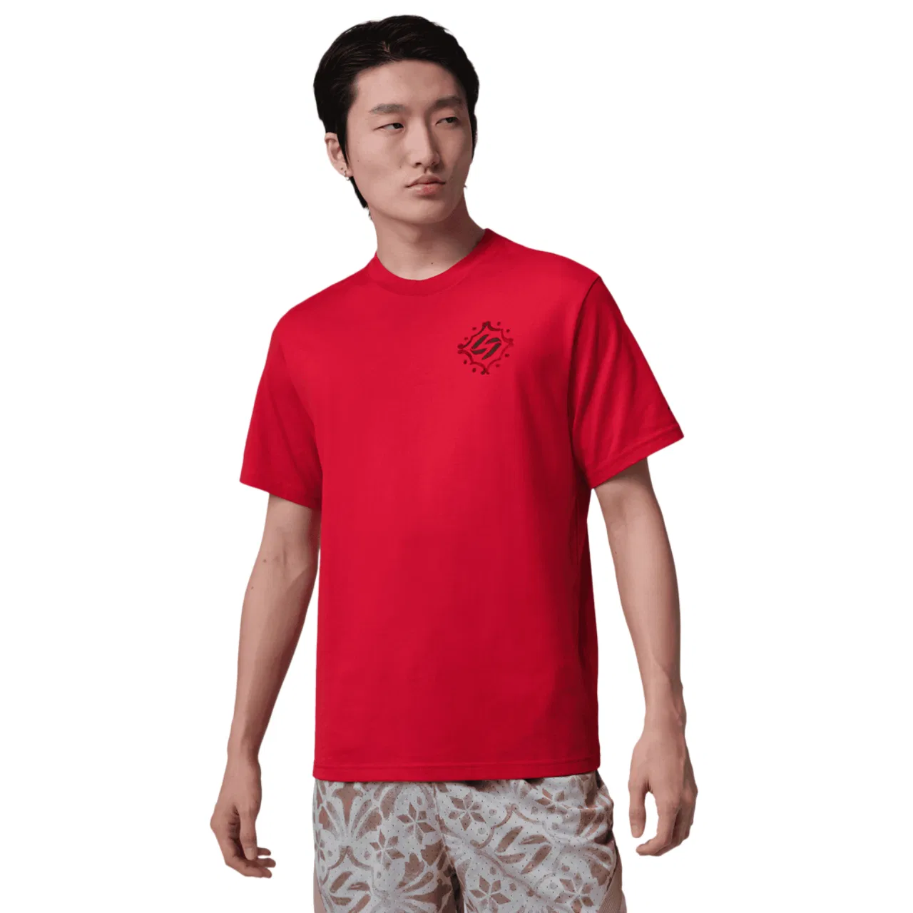 Футболка мужская Dri-FIT SPT Short Sleeve Crew Jordan, цвет Varsity Red/Black
