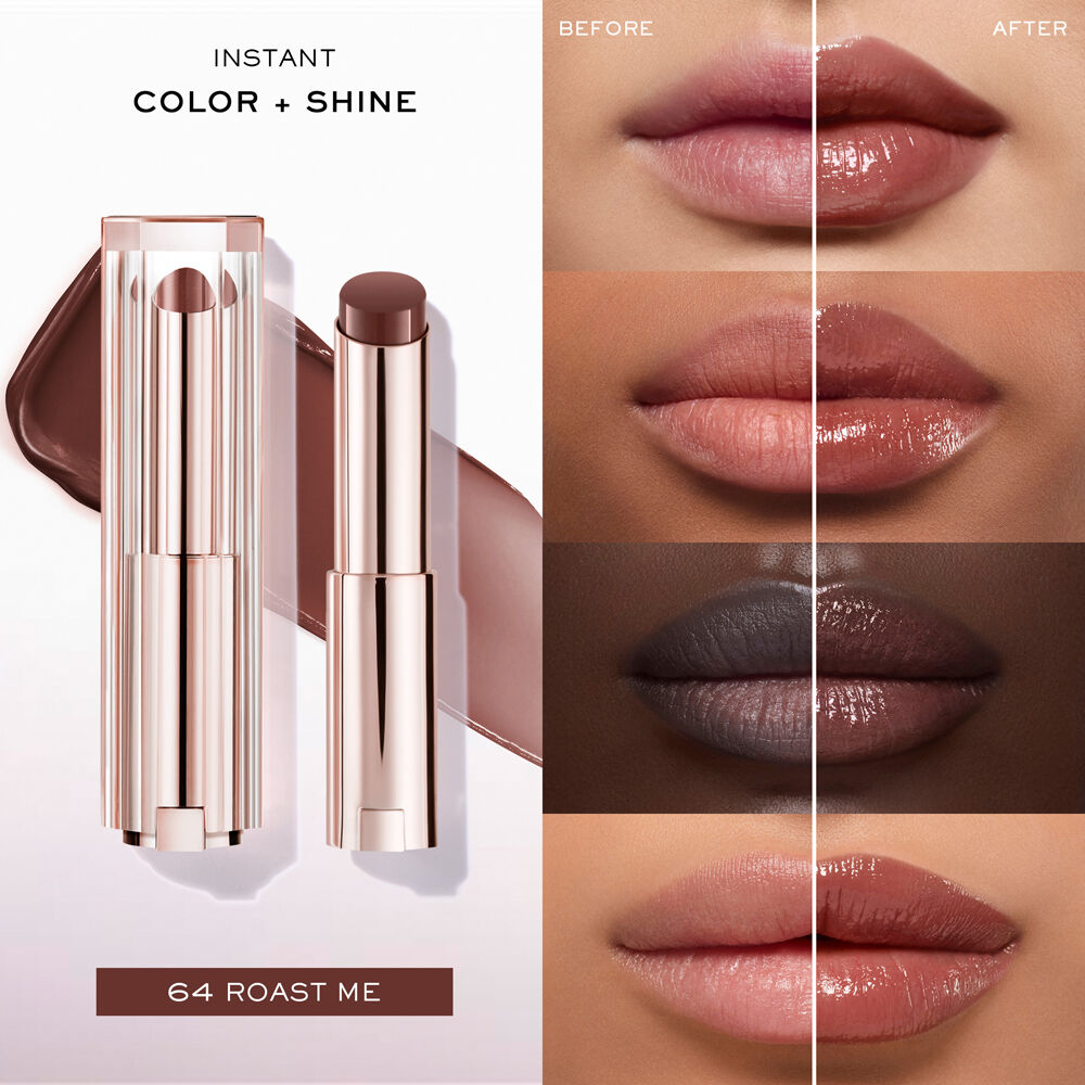 Увлажняющий бальзам для губ Lancome Lip Idole Squalane-12 Butterglow, 64 Roast Me, 3 г — фото 4