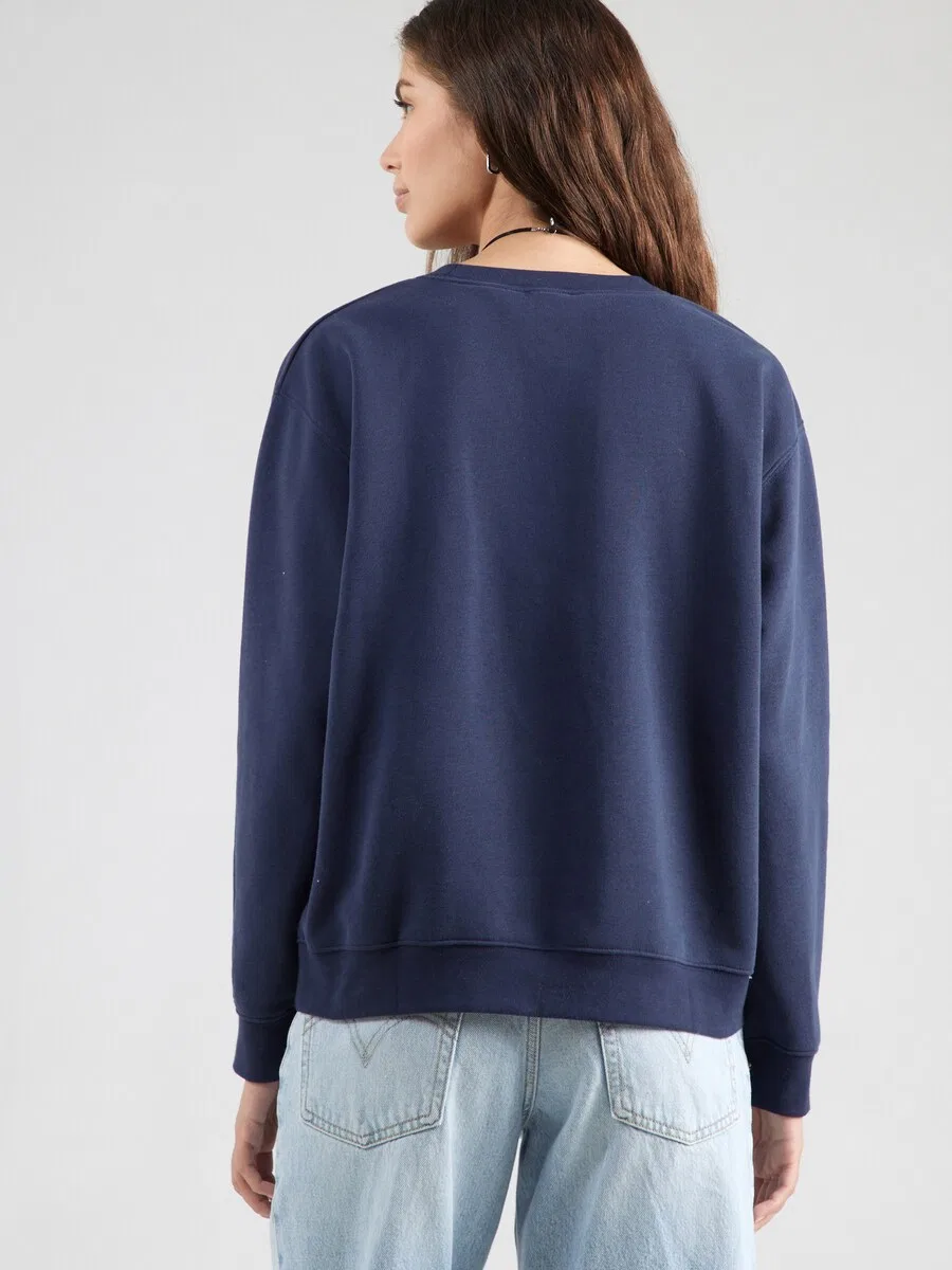 Толстовка LEVI'S 'Everyday Sweatshirt' темно-синего цвета — фото 4