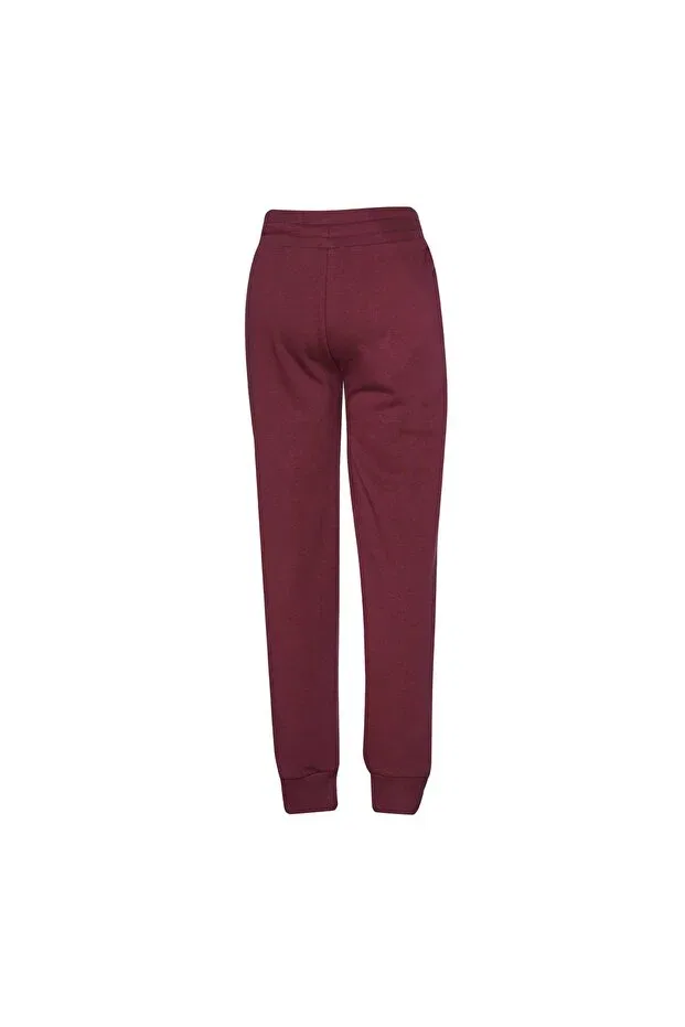 Детские спортивные штаны для мальчиков с эластичным манжетом Hummel, Burgundy — фото 3