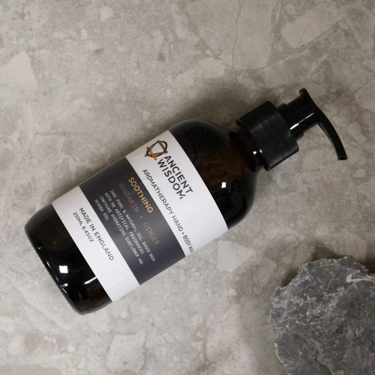Гель для душа и рук Tangerine, Ylang & Patchouli, AHBW-02, 250 мл — фото 4