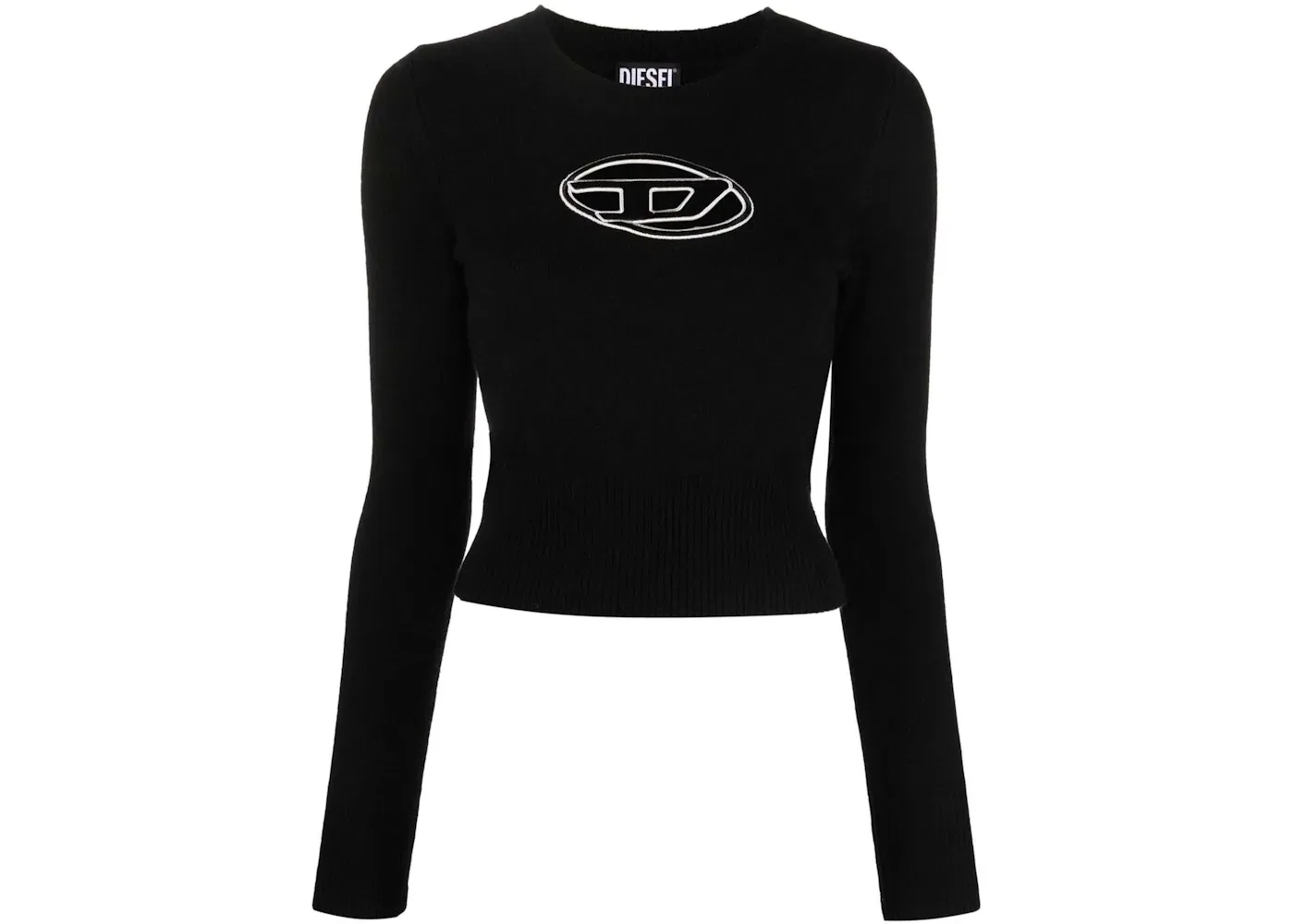 Женский свитер вязаный Knitwear Diesel, Deep/Black