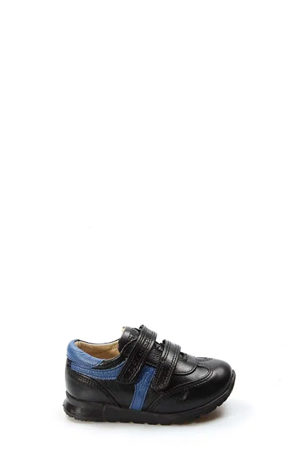 Детские туфли для девочек кожаные Fast Step, Black Blue