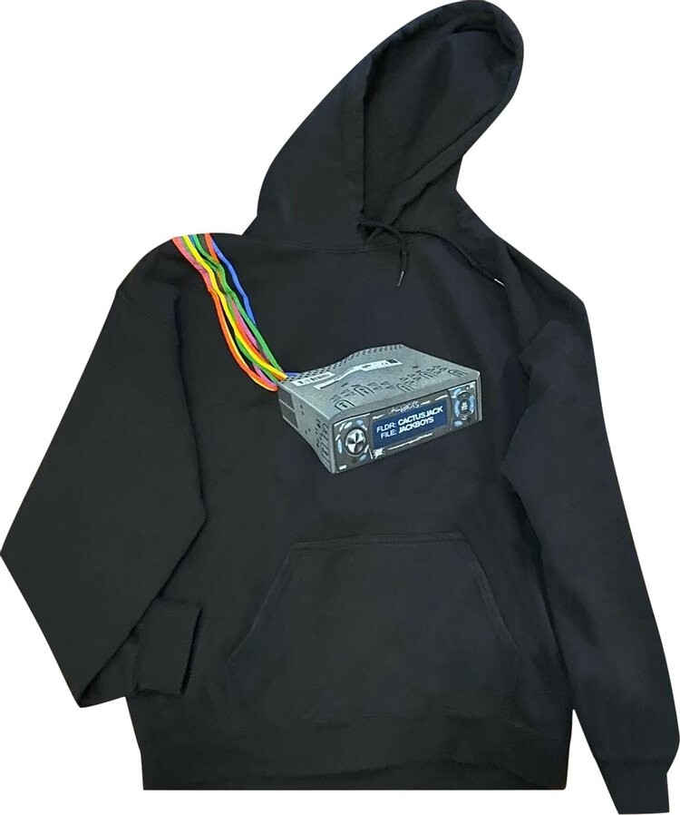 

Худи Cactus Jack by Travis Scott JACKBOYS Cord Cutters Hoodie 'Black', черный