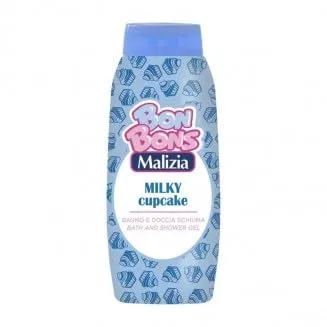 Гель для душа и ванны Milky Cupcake Malizia, 3 x 500 мл