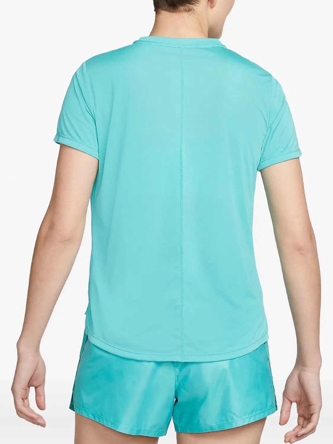 Футболка Dri-FIT Swoosh синяя Nike, синий — фото 2
