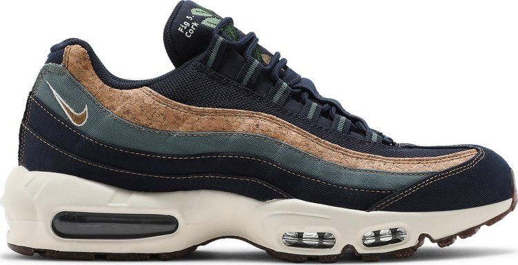 Кроссовки Nike Air Max 95 'Cork', синий - фото