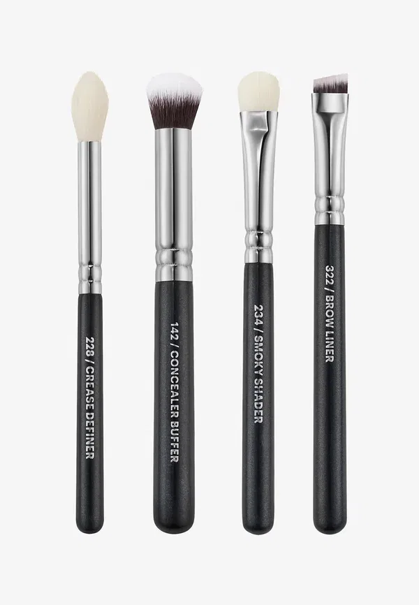 Набор кистей для макияжа глаз Set of 4 mini eye brushes Zoeva — фото 2