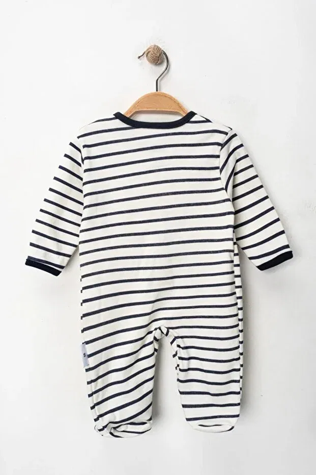 Детский комплект боди-комбинезонов с принтом Panda Enia Baby, Multicolor — фото 3