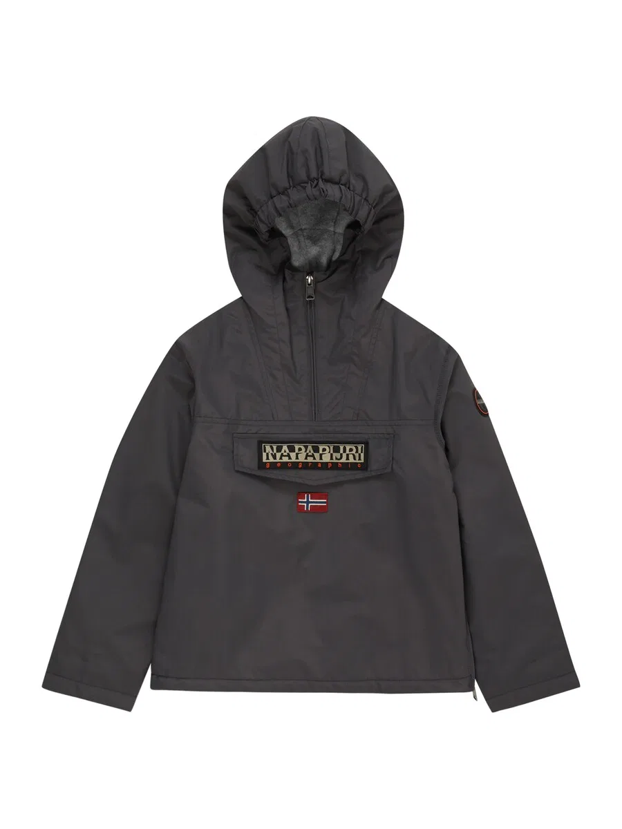 Куртка NAPAPIJRI Performance Jacket 'RAINFOREST' темно-серого цвета