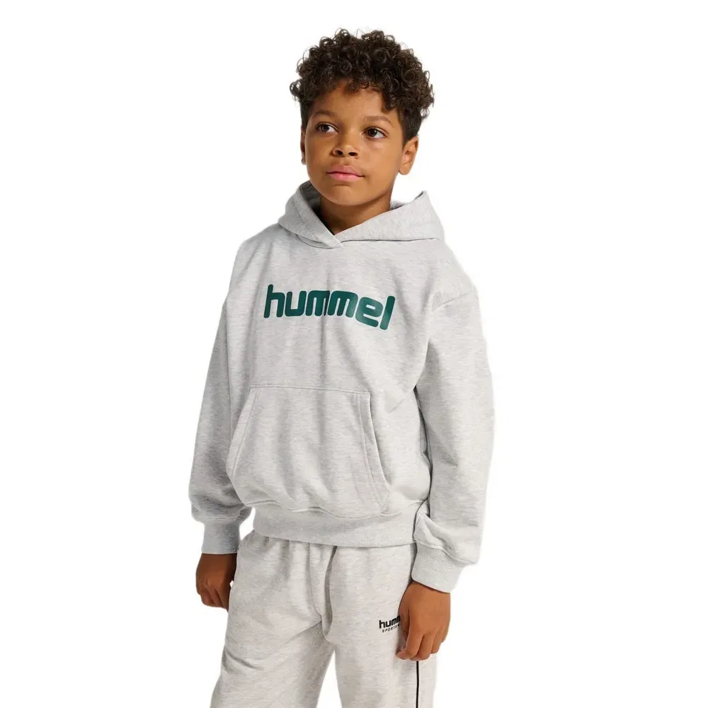 Худи Boxy Logo Hummel, серый