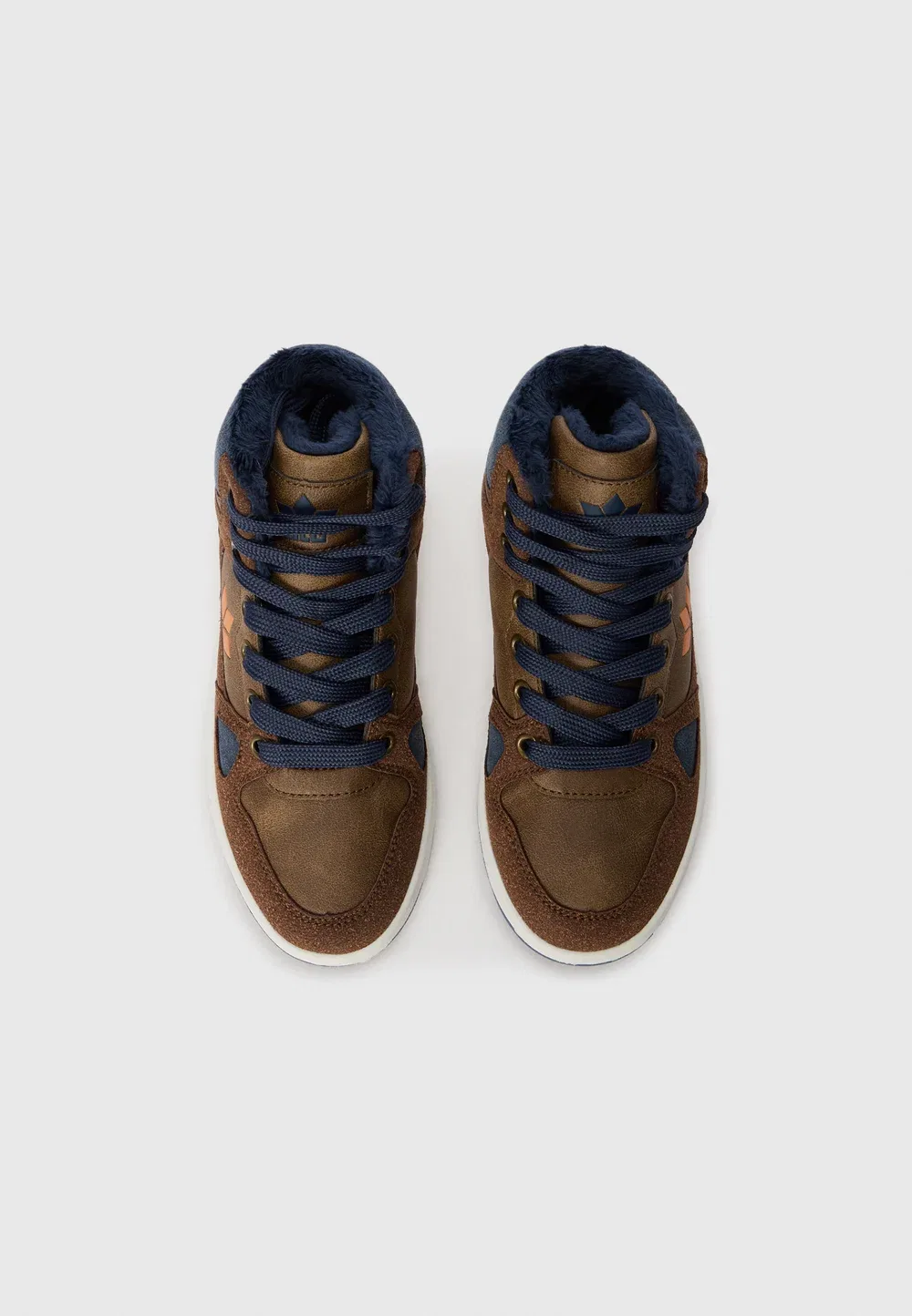 Colden - высокие кроссовки Lico, Brown/Navy/Orange — фото 4