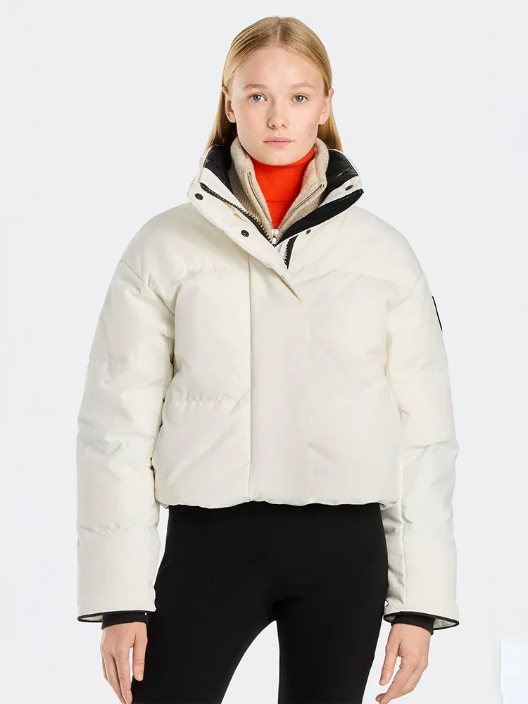 Куртка Cropped Grandview CANADA GOOSE, White — фото 2