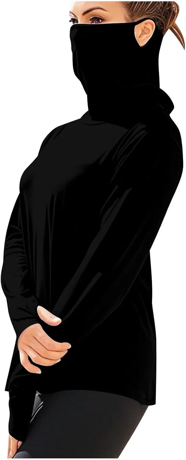 Мужская футболка с защитой от солнца UPF 50+, Black