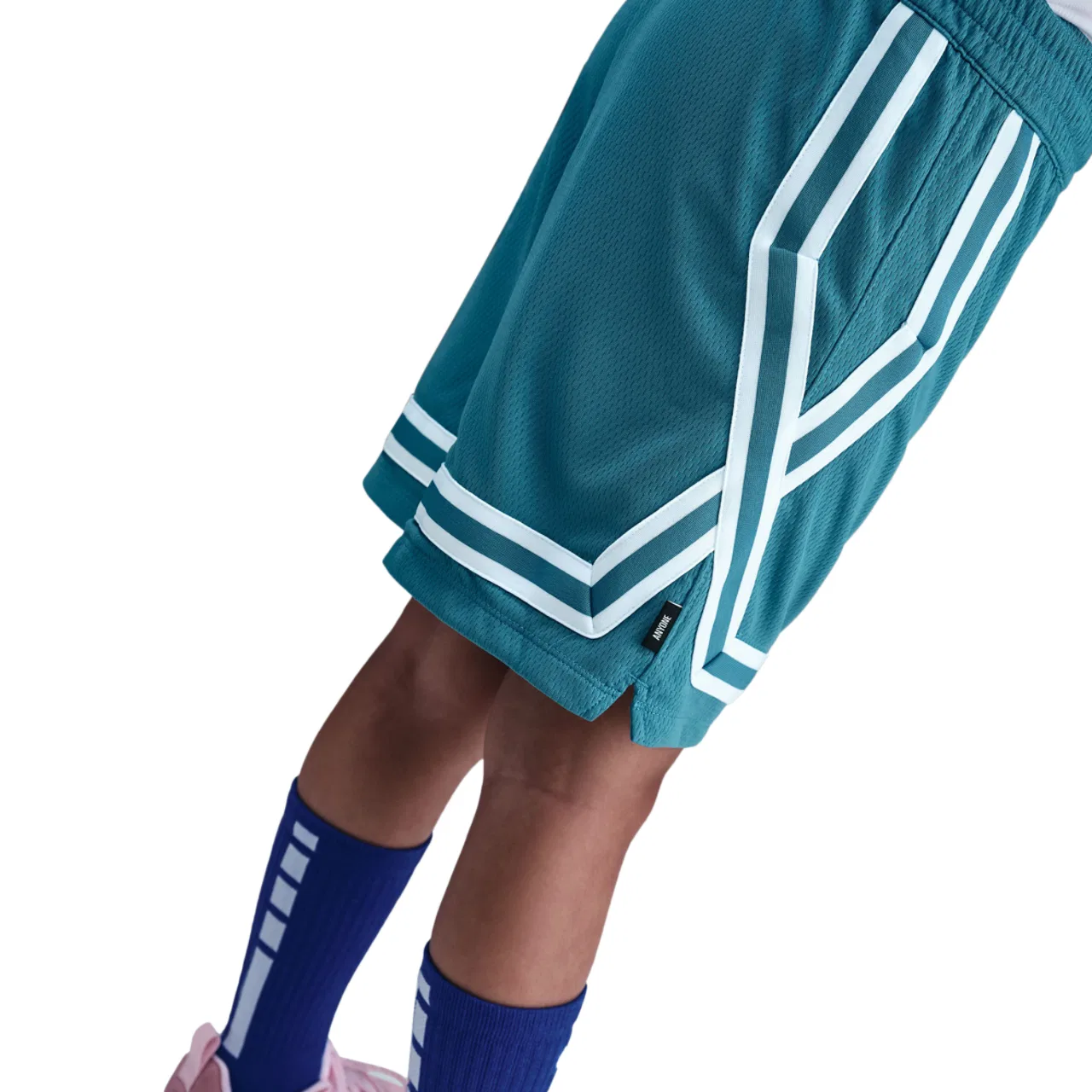Шорты для девочек Dri-FIT Crossover Nike, цвет Rift Blue/Blue Force — фото 2
