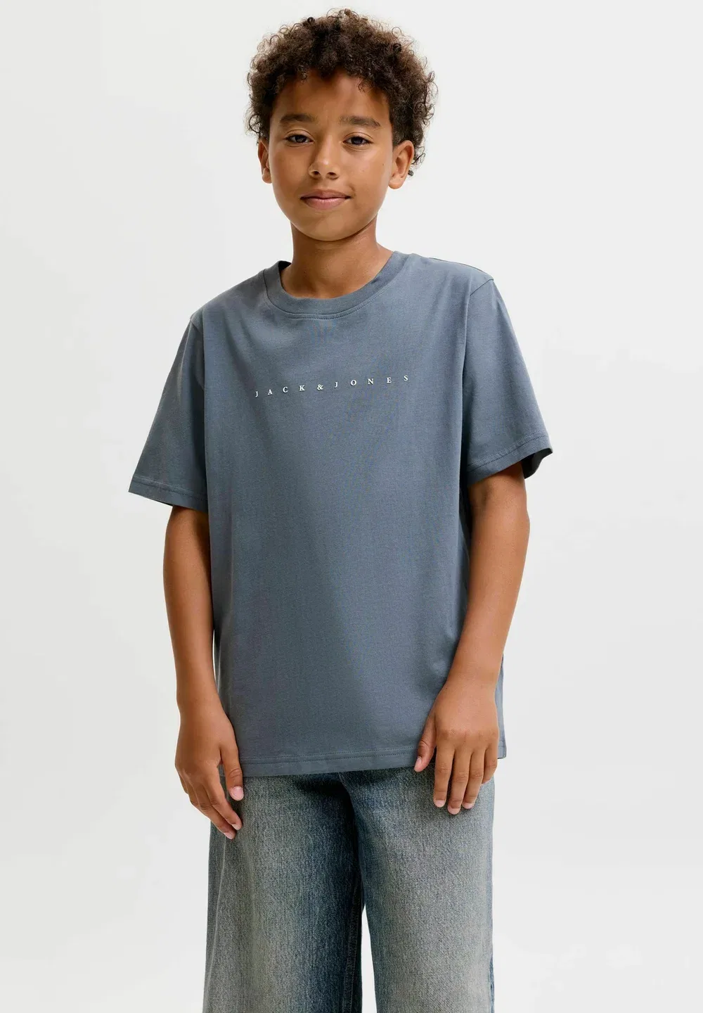 Jjestar jj tee ss noos jnr - футболка с принтом Jack & Jones Junior, Turbulence — фото 2