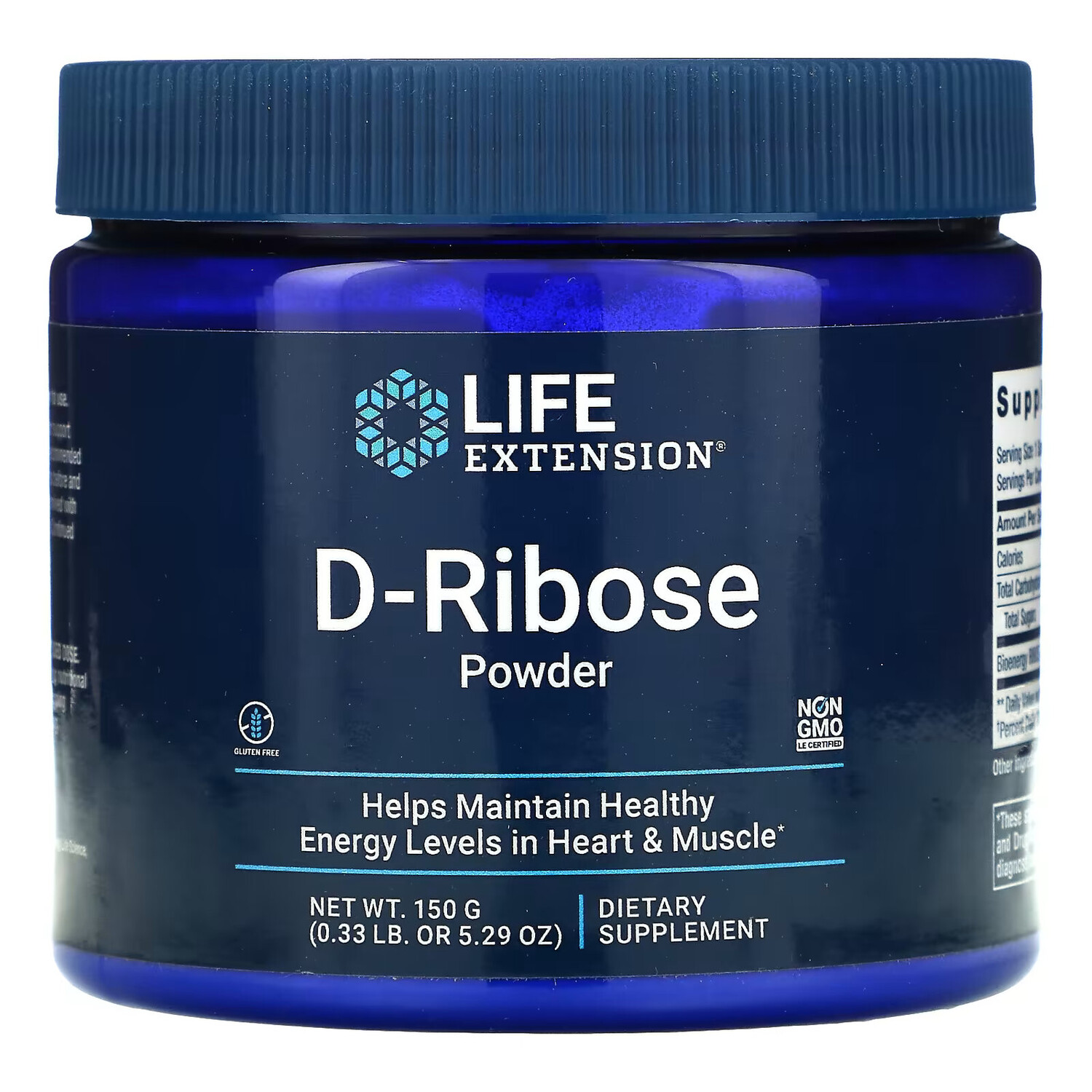

Life Extension, D-рибоза в порошке, 150 г (5,29 унции)