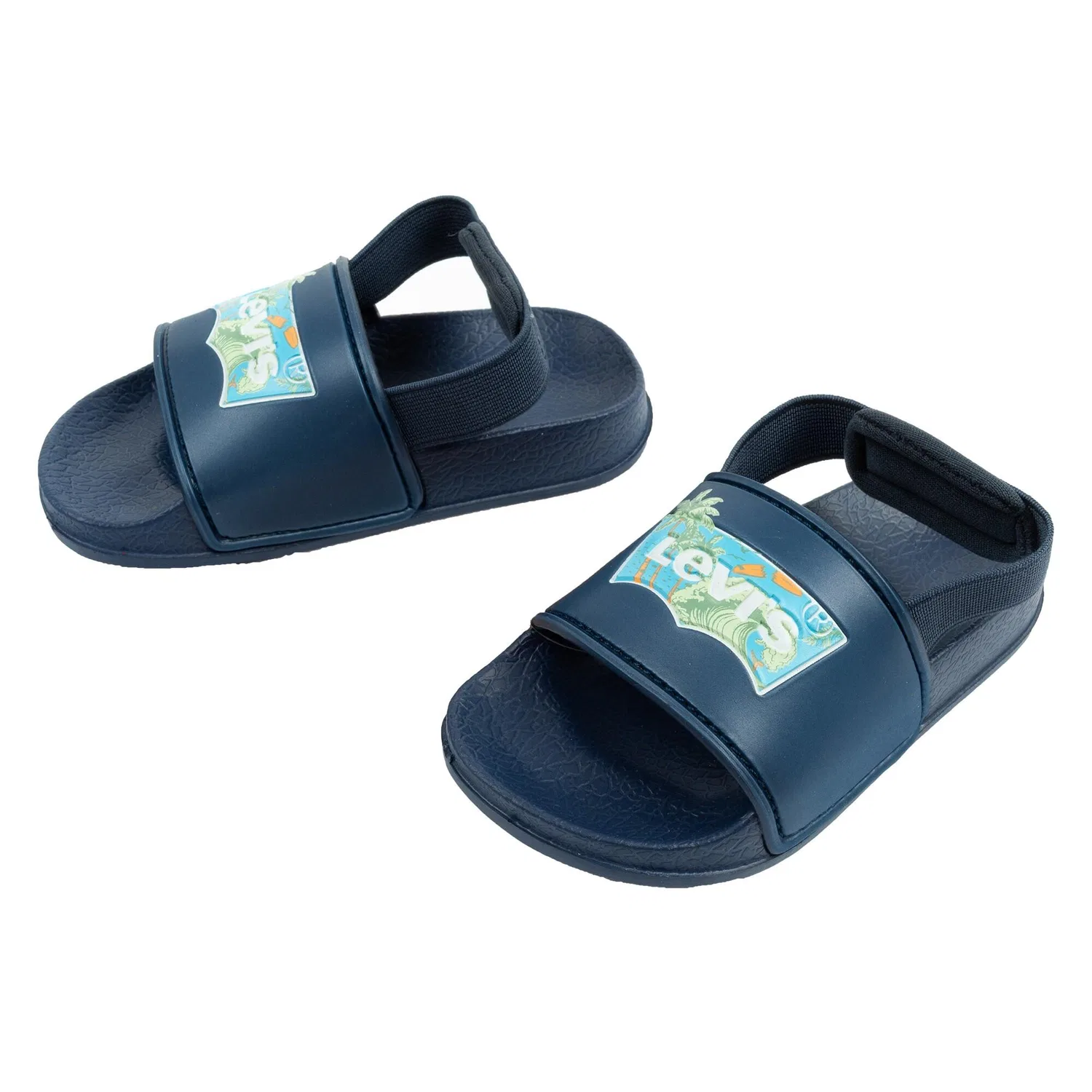 Детские шлепанцы Levi's Pool S Mini, Dunkelblau