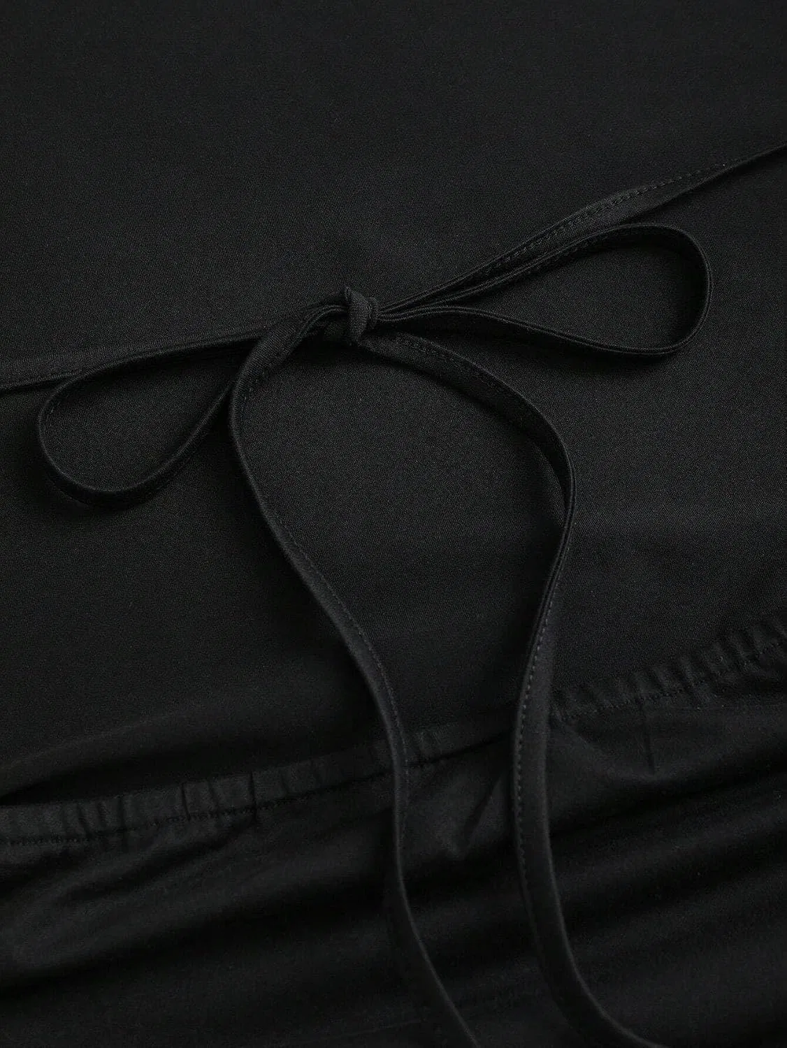 Женское облегающее мини-платье с открытой спиной Bodycon Halter, Black — фото 4