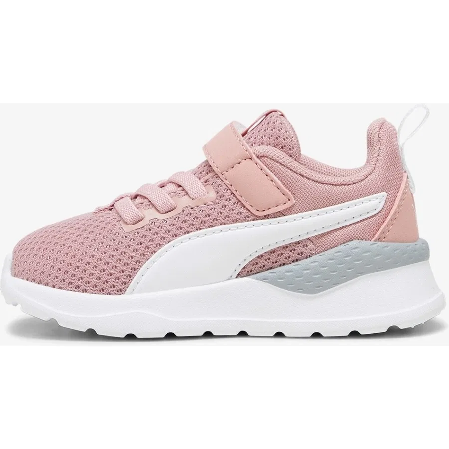 Детские кроссовки с липучками Anzarun Lite AC Inf Puma, Черный — фото 2