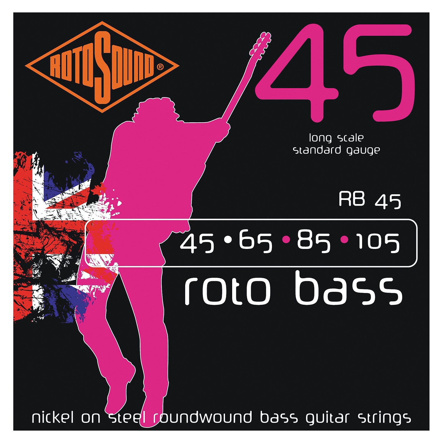 

Rotosound RB45 Rotobass Никелевые струны с круглой обмоткой