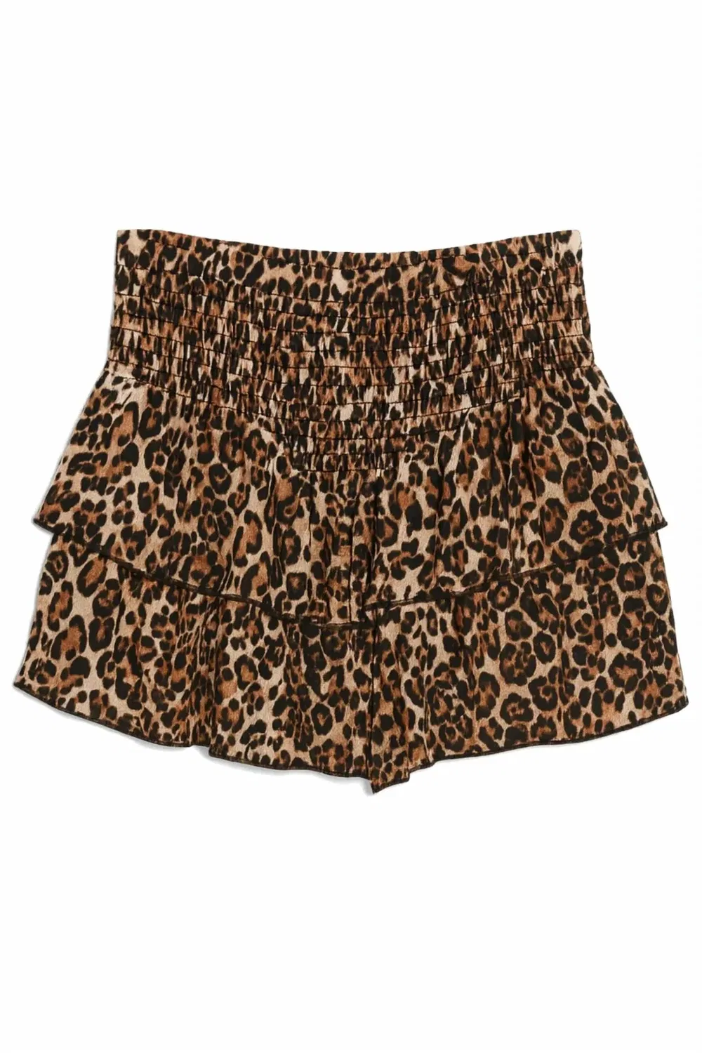 Детская юбка для девочек с оборками Brooke Skirt KatieJnyc, Leopard Ghost — фото 2