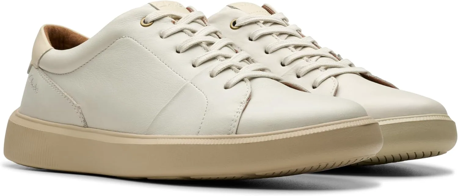Мужские ботинки Clarks Brodin на шнуровке, белый — фото 4