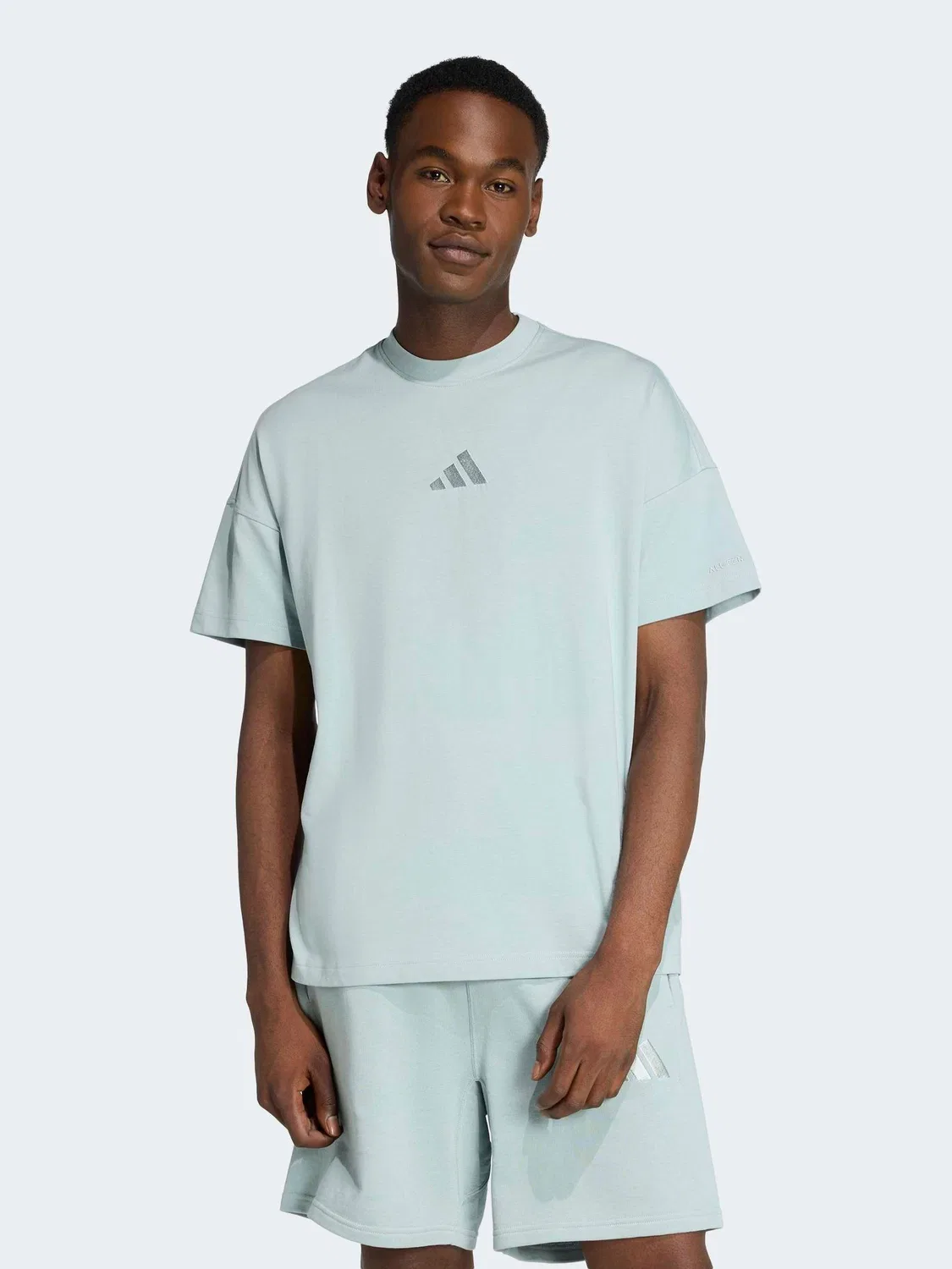 Футболка ALL SZN adidas, зеленый/белый