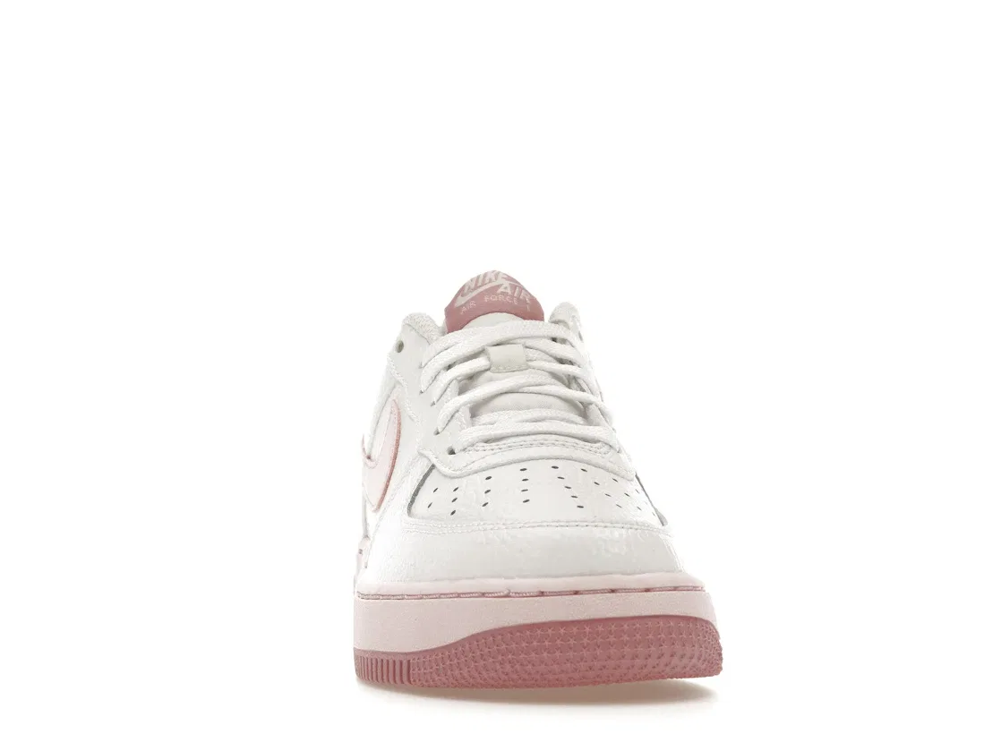Детские кроссовки Lifestyle с амортизацией Nike Air Force 1 Low, White/Pink Foam — фото 2