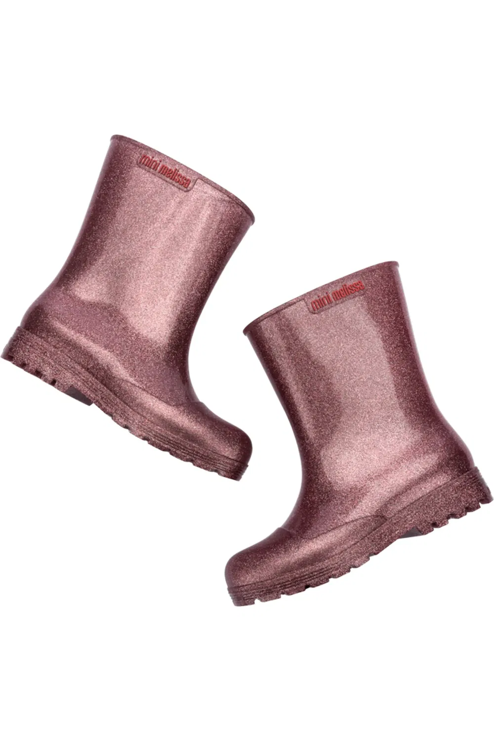 Детские резиновые сапоги ароматизированные Tutti Frutti Melissa, Glitter Pink — фото 4
