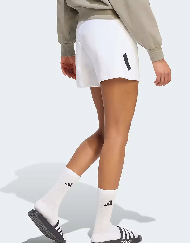 Шорты ZNE Adidas Performance, белый — фото 3