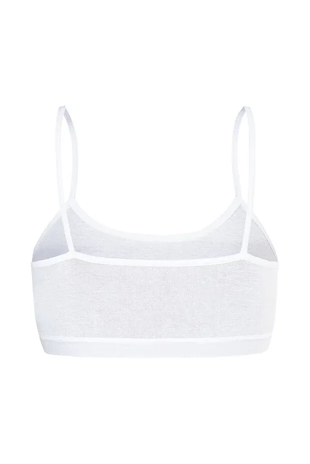 Детский бюстгальтер хлопковый 3-pack Özkan Underwear, White 3 — фото 3