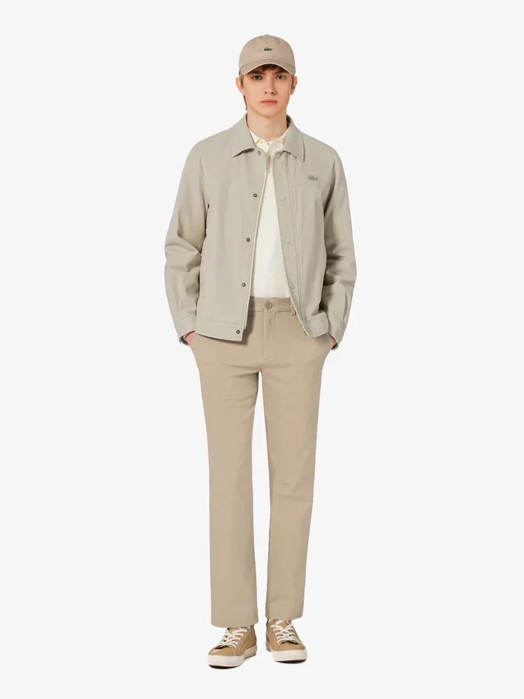 Чиносы из двойной ткани LACOSTE, Beige