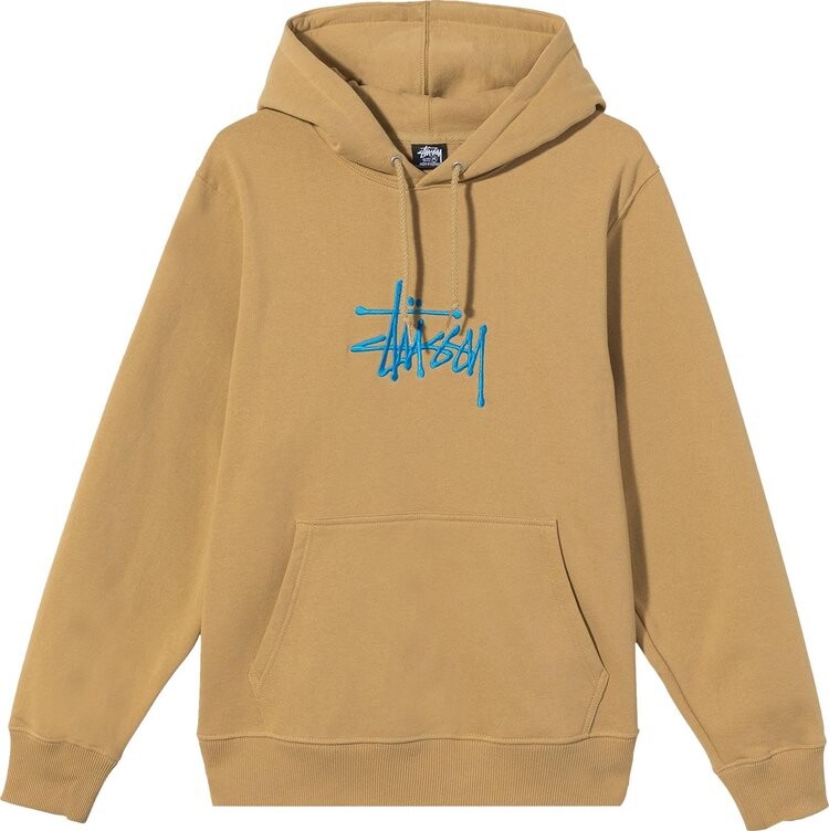 

Толстовка Stussy Basic Applique Hood 'Khaki', загар