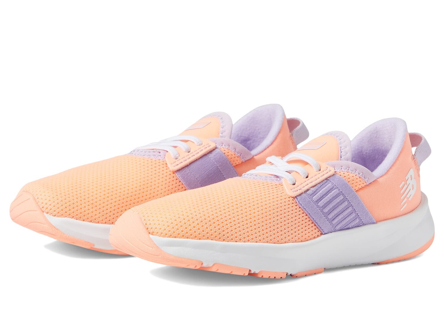 

Детские кроссовки New Balance Dynasoft Nergize v3 Slip-On, оранжевый/сиреневый