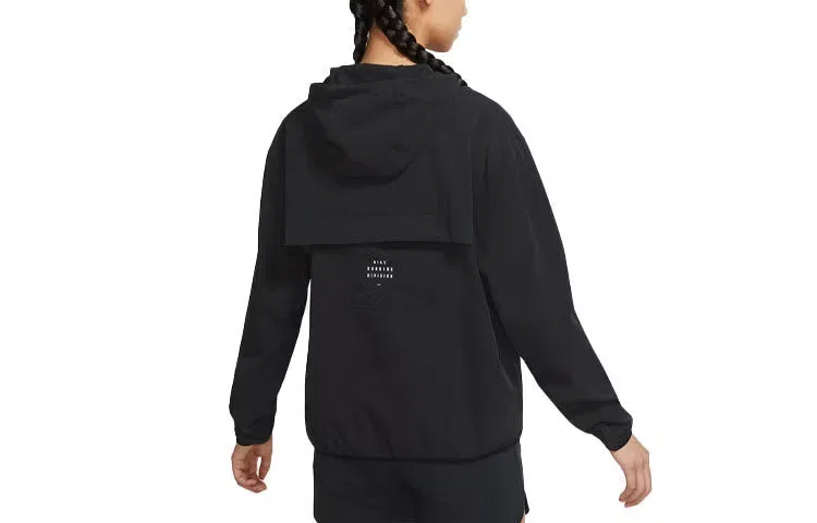 Худи с капюшоном Run Division Nike, черный